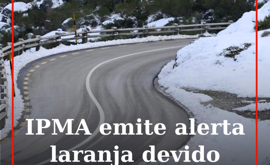 IPMA emite aviso laranja para queda de neve nos distritos de Castelo Branco e Gu