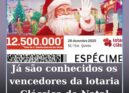 Já são conhecidos os vencedores da lotaria Clássica de Natal
