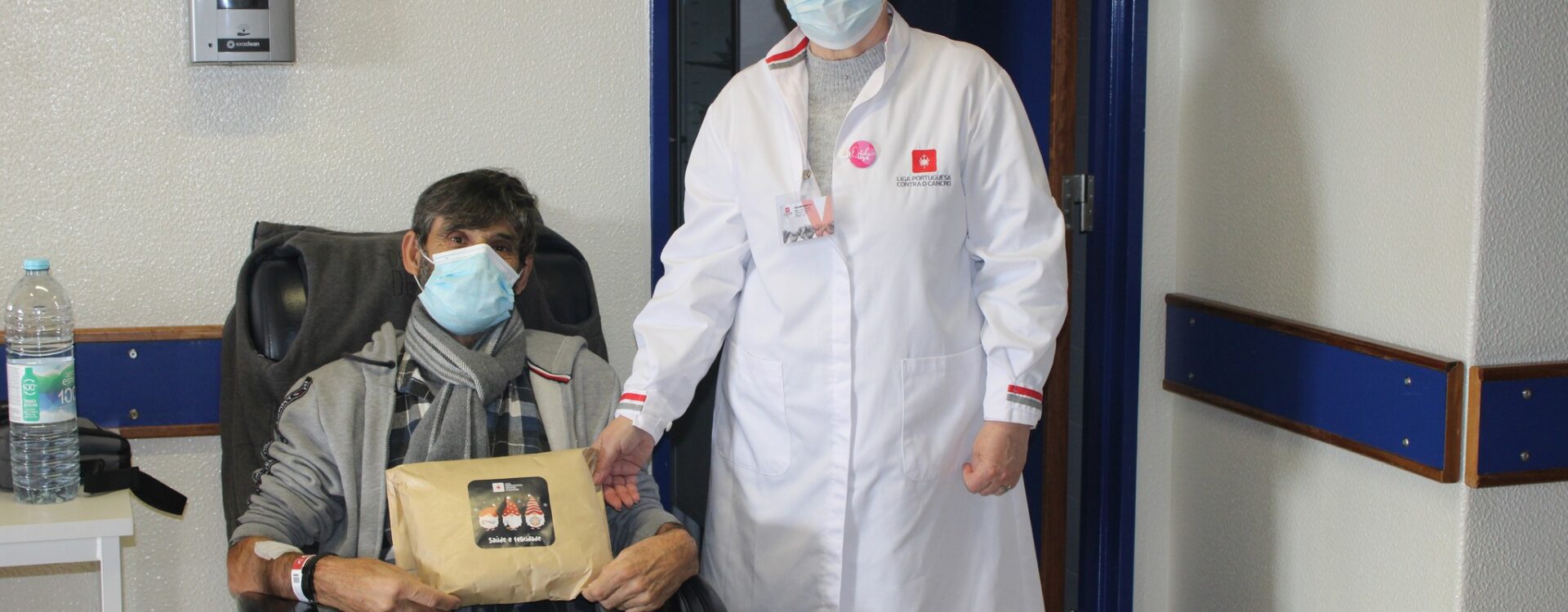 LPCC leva “Miminho de Natal” aos doentes oncológicos da ULS Cova da Beira