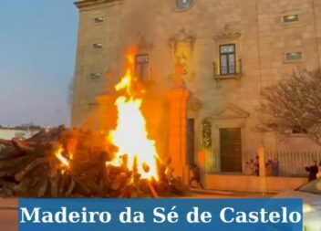 Madeiro da Sé de Castelo Branco já está aceso