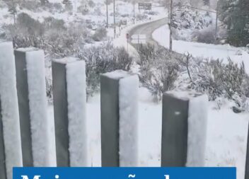 Maior nevão do ano fecha estradas na Serrqa da Estrela