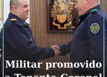 Militar promovido a Tenente-Coronel