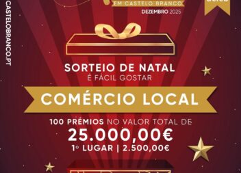 Natal em Castelo Branco – Sorteio de Natal do Comércio Local