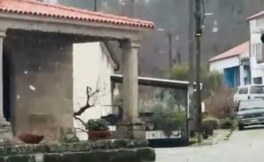Neve em Alcongosta