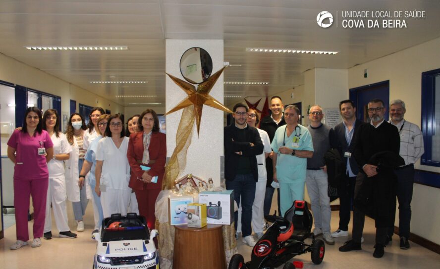 Oferta solidária reforça humanização no Serviço de Pediatria da ULS da Cova da B