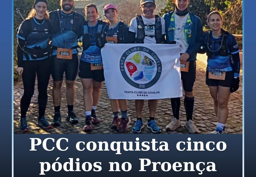 PCC conquista cinco pódios no Proença Cross Trail