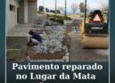 Pavimento no Lugar da Mata reparado em Penamacor