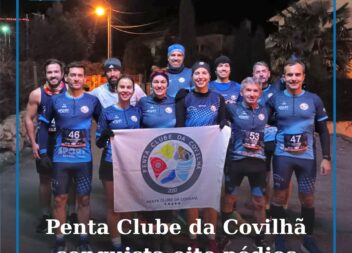 Penta Clube da Covilhã conquista oito pódios