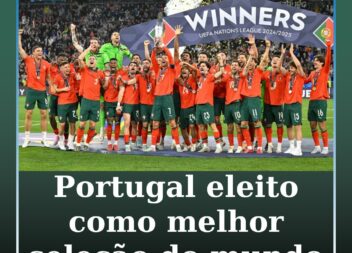 Portugal eleito como a melhor seleção do mundo