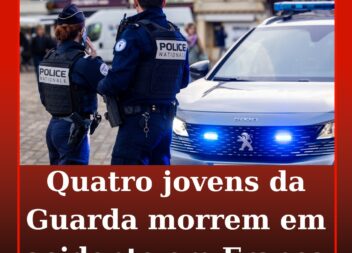 Quatro jovens da Guarda morrem em acidente em França
