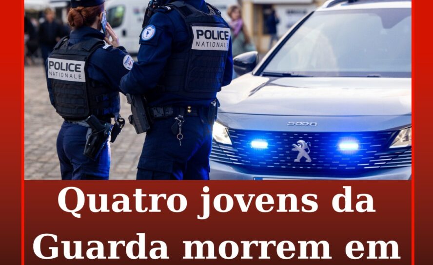 Quatro jovens da Guarda morrem em acidente em França
