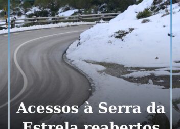 Reabertos todos os acessos à Serra da Estrela