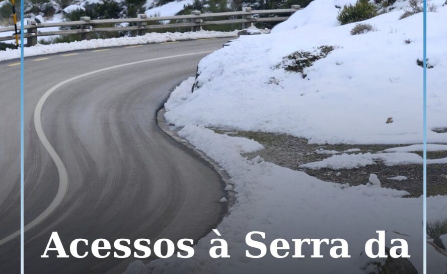 Reabertos todos os acessos à Serra da Estrela