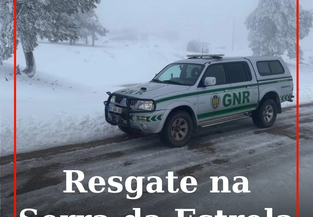 Resgate de três jovens na Serra da estrela