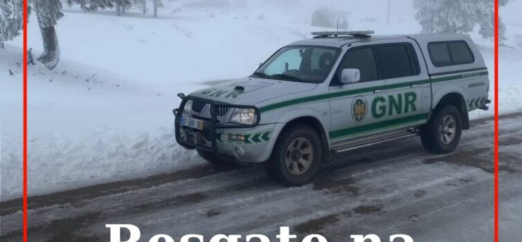 Resgate de três jovens na Serra da estrela
