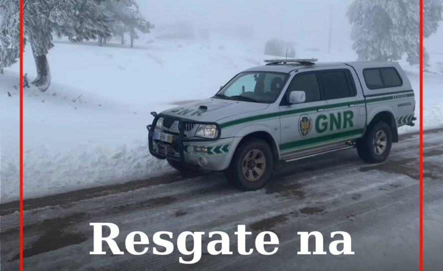 Resgate de três jovens na Serra da estrela