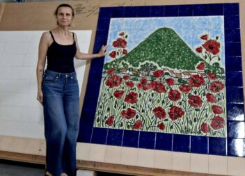 Rosário Bello inaugura três painéis artísticos no Pé da Serra