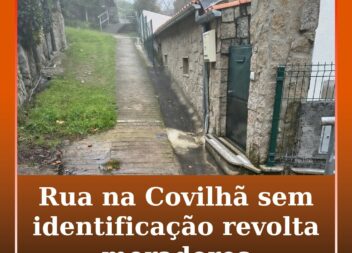 Rua Sem Nome na Covilhã revolta moradores