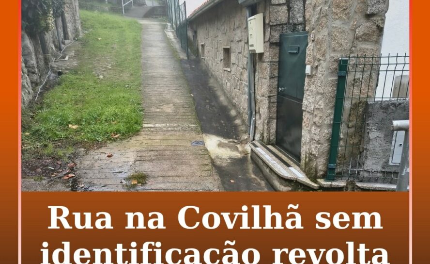 Rua Sem Nome na Covilhã revolta moradores