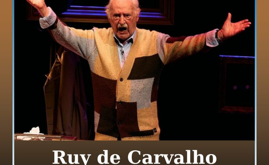 Ruy de Carvalho internado devido a AVC