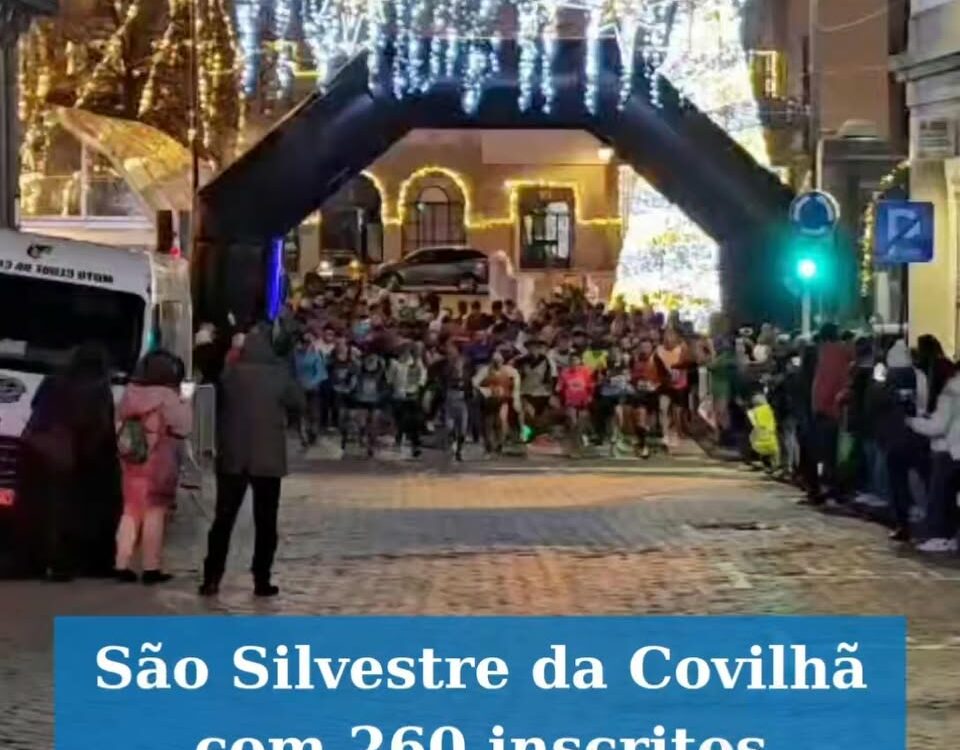 São Silvestre da Covilhã com 260 inscritos