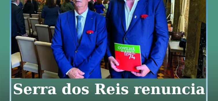 Serra dos Reis renuncia à substituição de Carlos Martins na vereação