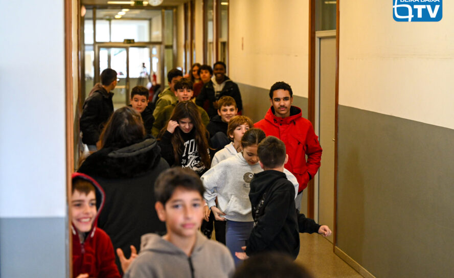 Simulacro no Agrupamento de Escolas Afonso de Paiva