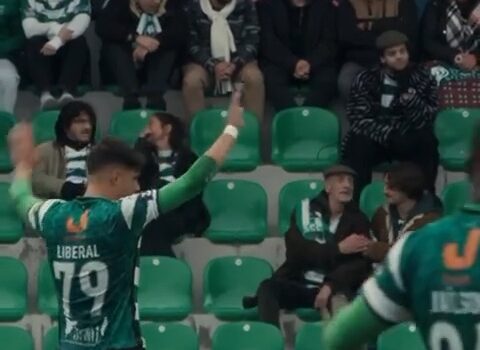 Sporting Clube da Covilhã no anúncio de Natal do Sporting