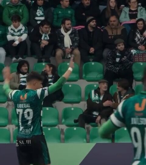 Sporting Clube da Covilhã no anúncio de Natal do Sporting
