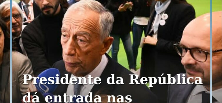 “Sua Excelência o Presidente da República foi admitido, este fim de tarde