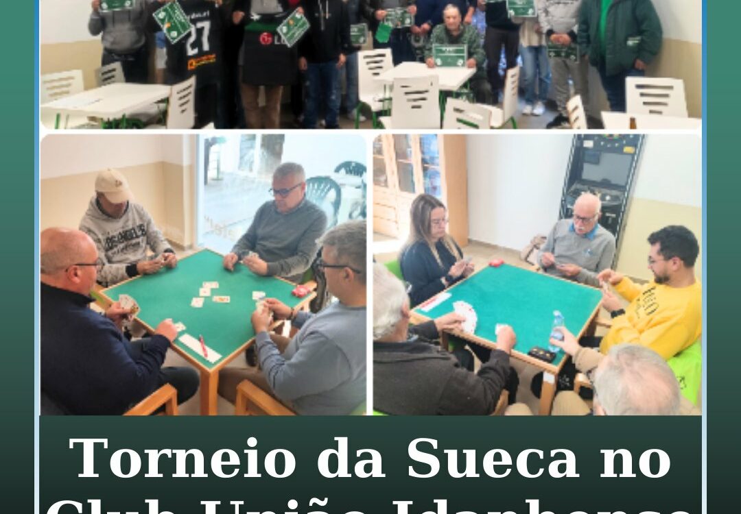 Torneio da Sueca anima sábado no Club União Idanhense