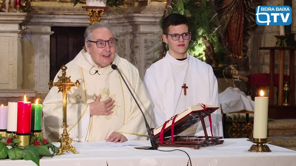 Transmissão da Missa do Galo em direto de Idanha-a-Nova