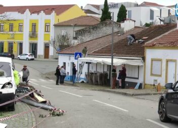 Tempestade Kristin em Vila Velha de Ródão