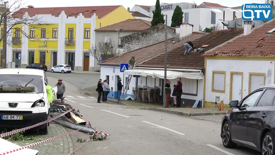 Tempestade Kristin em Vila Velha de Ródão