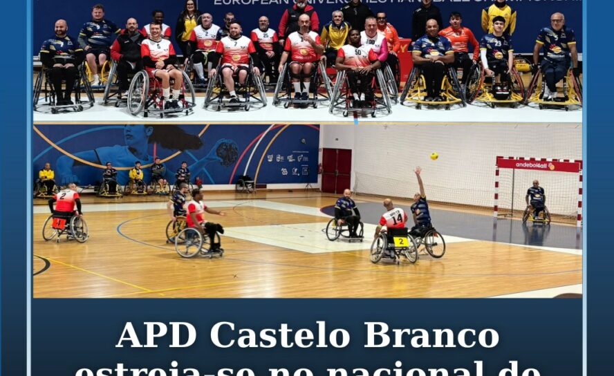 APD Castelo Branco estreia-se no nacional de andebol em cadeira de rodas