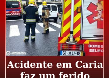 Acidente em Caria faz um ferido