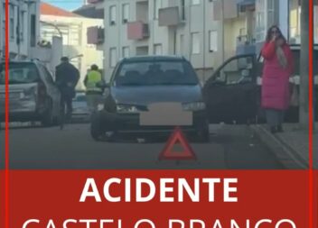Acidente em Castelo Branco