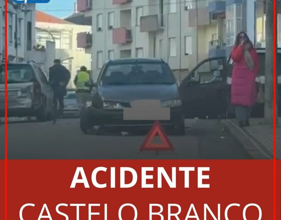 Acidente em castelo Branco