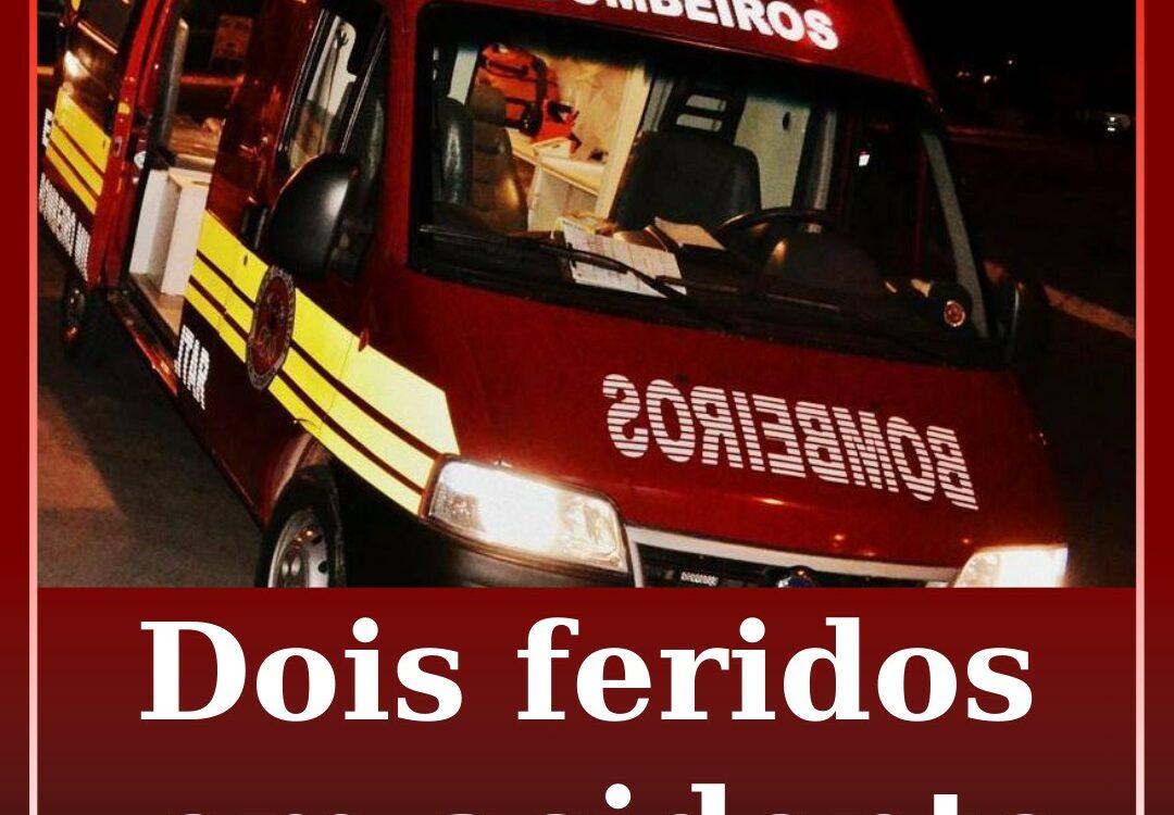 Acidente próximo de Salgueiro do Campo faz dois feridos