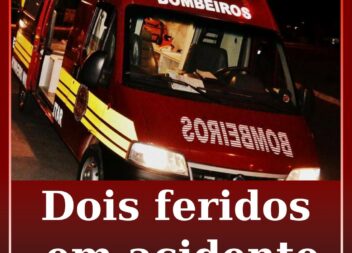 Acidente próximo de Salgueiro do Campo faz dois feridos