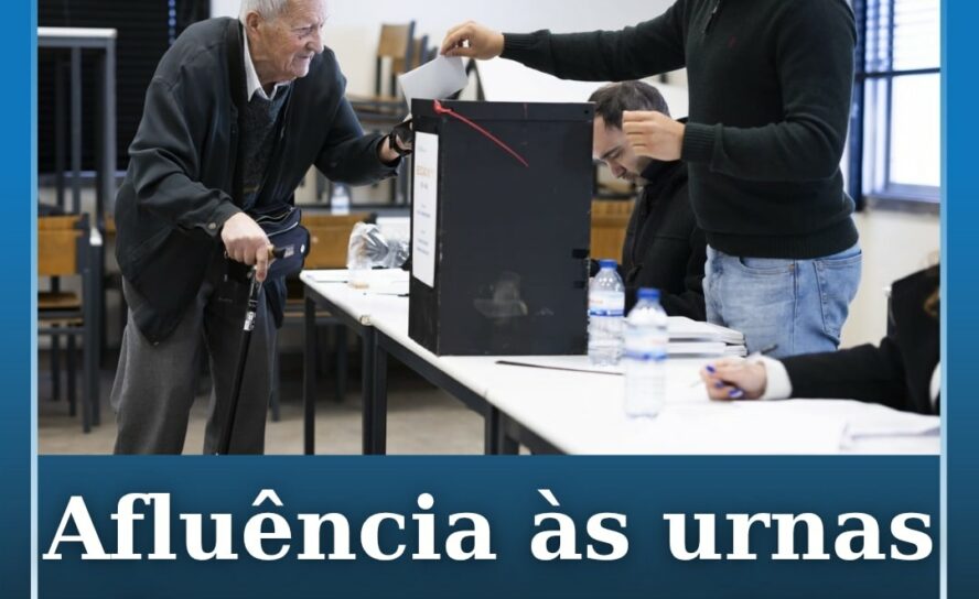 Afluência às urnas ultrapassa 21% até ao meio-dia