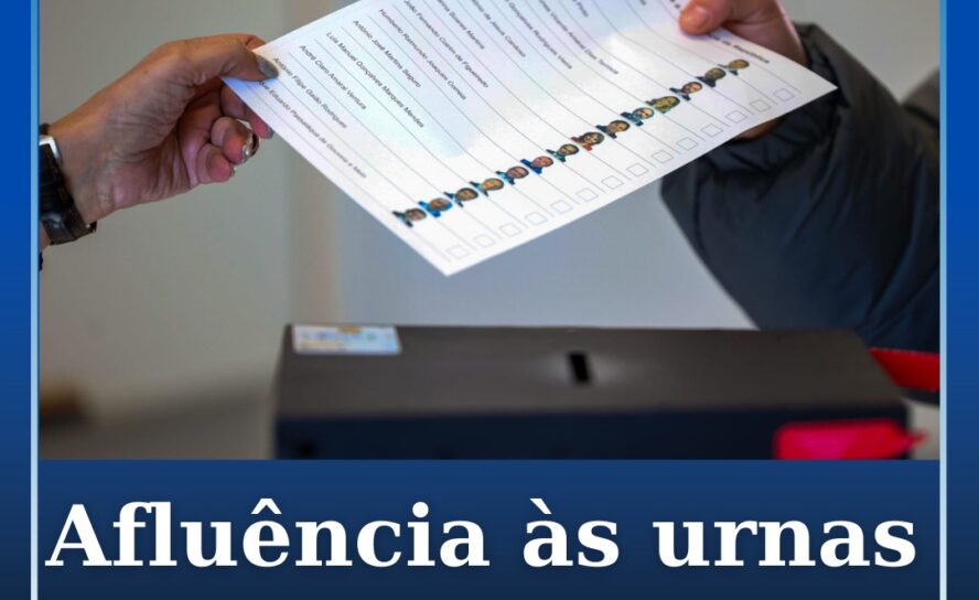 Afluência às urnas ultrapassa 45% até às 16h00