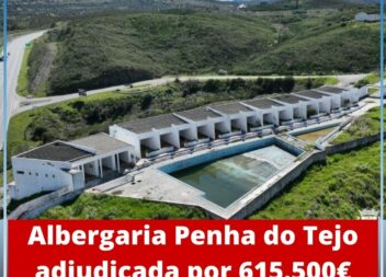 Albergaria Penha do Tejo adjudicada por 615.500 euros em Nisa