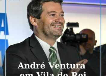 André Ventura em Vila de Rei