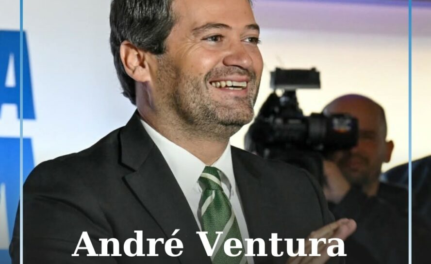 André Ventura em Vila de Rei