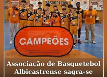 Associação de Basquetebol Albicastrense sagra-se tricampeã distrital