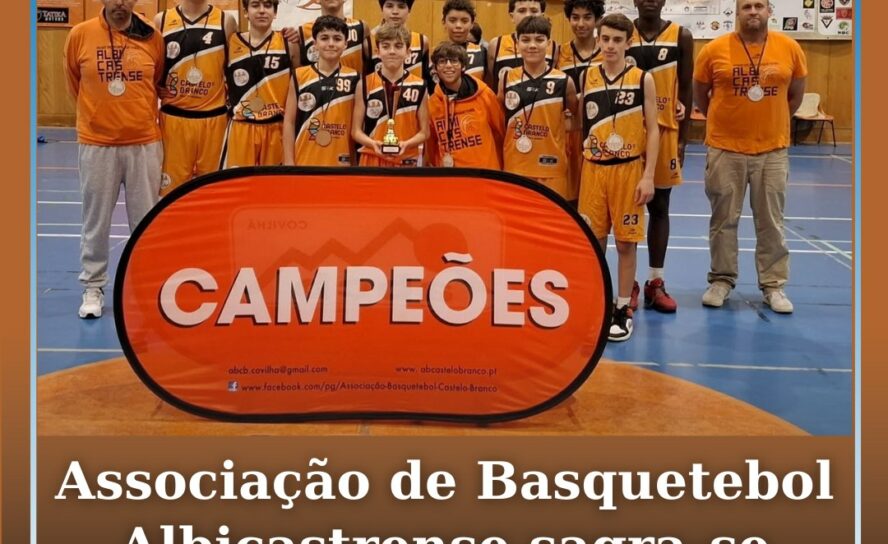 Associação de Basquetebol Albicastrense sagra-se tricampeã distrital