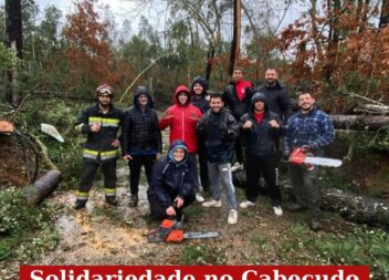 Atletas da ACRD Cabeçudo mobilizam-se para apoiar população após passagem da tem