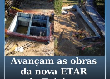 Avançam as obras da nova ETAR de Tojeiras