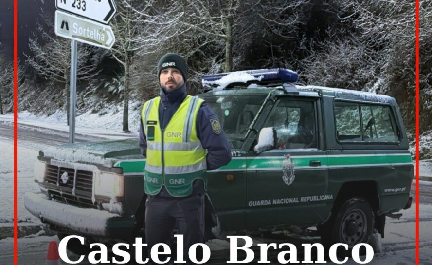 Aviso amarelo por queda de neve em Castelo Branco e Guarda